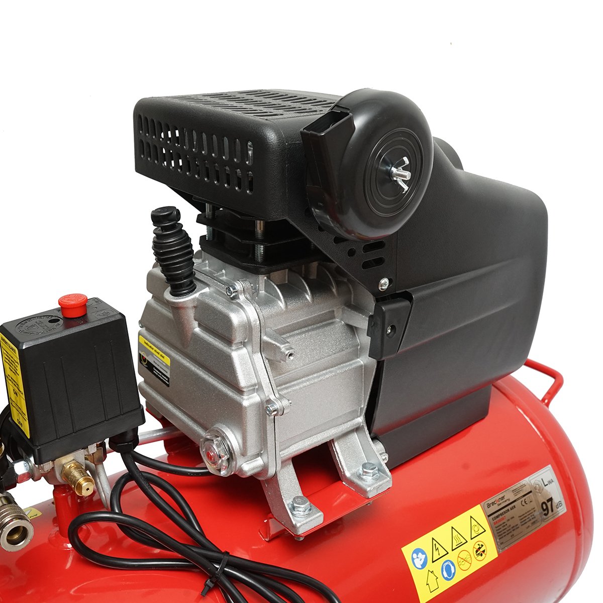Compresor aer volum 50L putere 1.5kW/2CP presiune maxima 8 Bar, volum aer aspirat 184L Breckner Germany